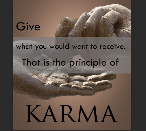 karma image text 