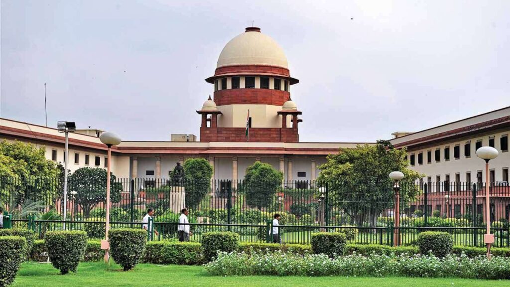 supreme court with landscape view 