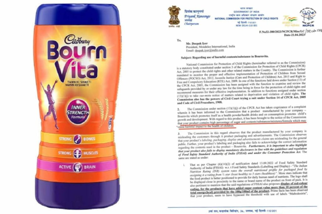 BOURNVITA IMAGES WITH THE MINISTRY LETTER